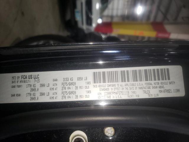 Photo 10 from auction – 2015 RAM 1500 LONGH with VIN 1C6RR7PM4FS751119