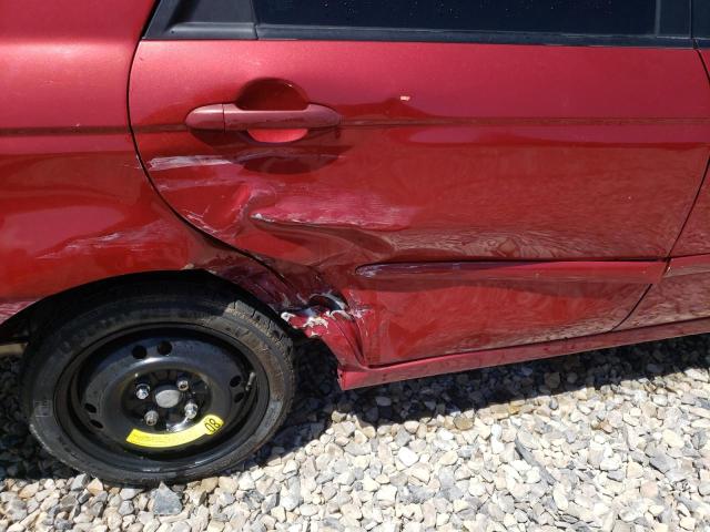 Photo 9 from auction – 2008 KIA SPECTRA EX with VIN KNAFE121985570937
