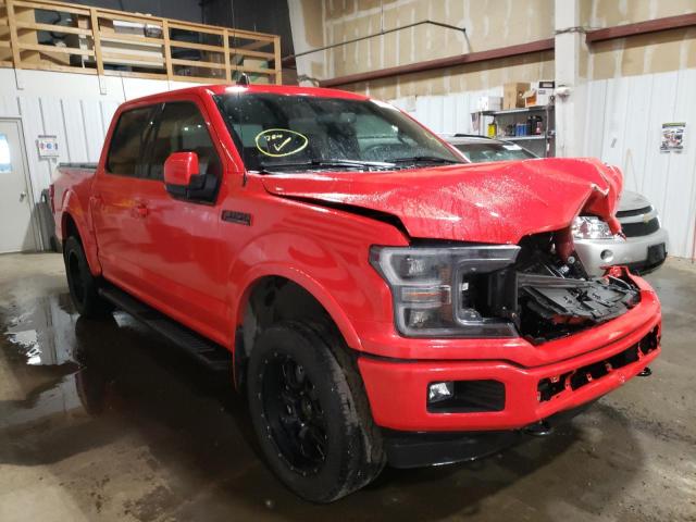 FORD F150 SUPER 2019 with VIN 1FTEW1E4XKFC56006 - Photo from auction