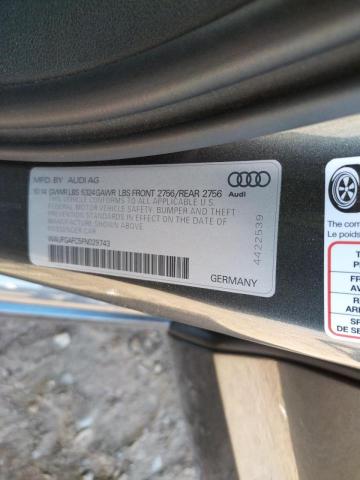 Photo 10 from auction – 2015 AUDI A6 PREMIUM with VIN WAUFGAFC5FN029743