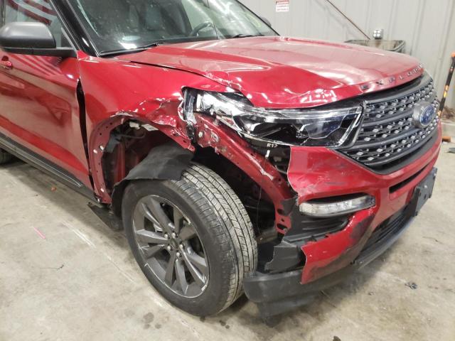 Photo 9 from auction – 2021 FORD EXPLORER X with VIN 1FMSK8DH7MGA22989
