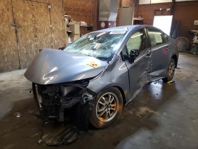 Photo 2 from auction – 2021 TOYOTA COROLLA LE with VIN JTDEAMDEXMJ020031