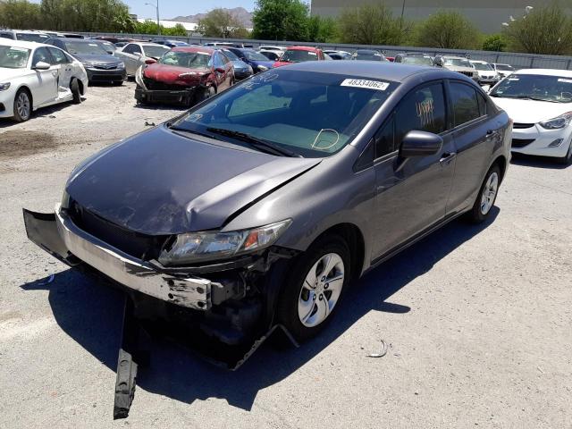 Photo 2 from auction – 2015 HONDA CIVIC LX with VIN 2HGFB2F53FH531380