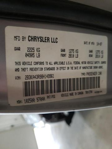 Photo 10 from auction – 2008 DODGE CHARGER with VIN 2B3KA43R98H149961