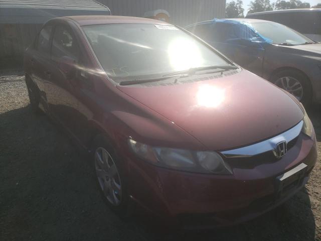HONDA CIVIC LX 2011 with VIN 19XFA1F53BE008412 - Photo from auction