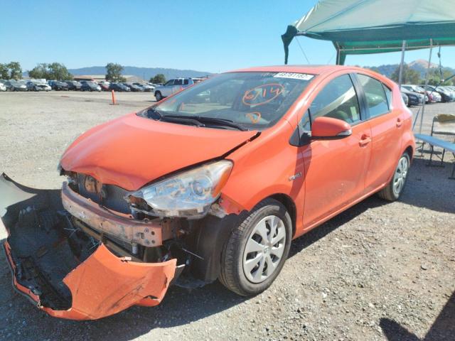 Photo 2 from auction – 2012 TOYOTA PRIUS C with VIN JTDKDTB36C1003361