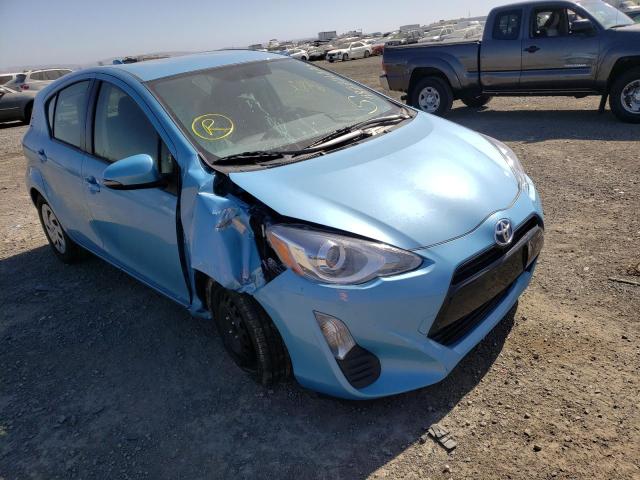 TOYOTA PRIUS C 2016 with VIN JTDKDTB34G1138926 - Photo from auction