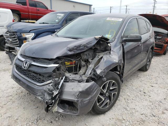 Photo 2 from auction – 2016 HONDA CR-V SE with VIN 2HKRM3H40GH508194