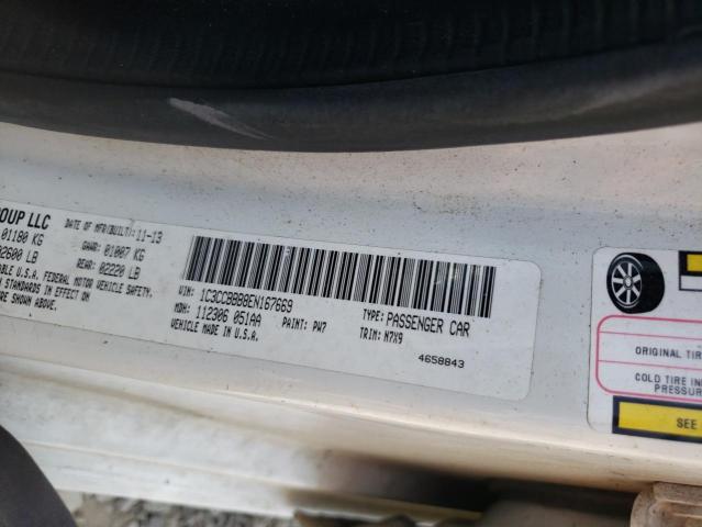 Photo 10 from auction – 2014 CHRYSLER 200 TOURIN with VIN 1C3CCBBB8EN167669