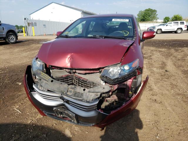 Photo 9 from auction – 2010 HONDA INSIGHT EX with VIN JHMZE2H72AS037318