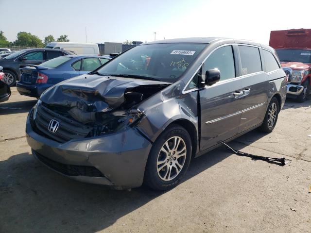 Photo 2 from auction – 2013 HONDA ODYSSEY EX with VIN 5FNRL5H60DB034418