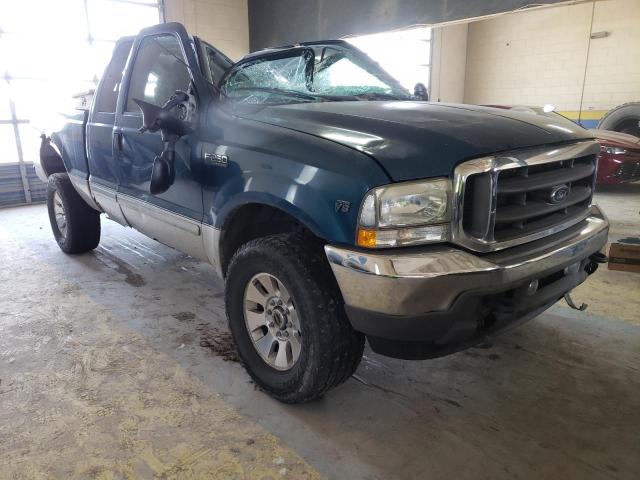 FORD F250 SUPER 2002 with VIN 1FTNX21L02EC43383 - Photo from auction
