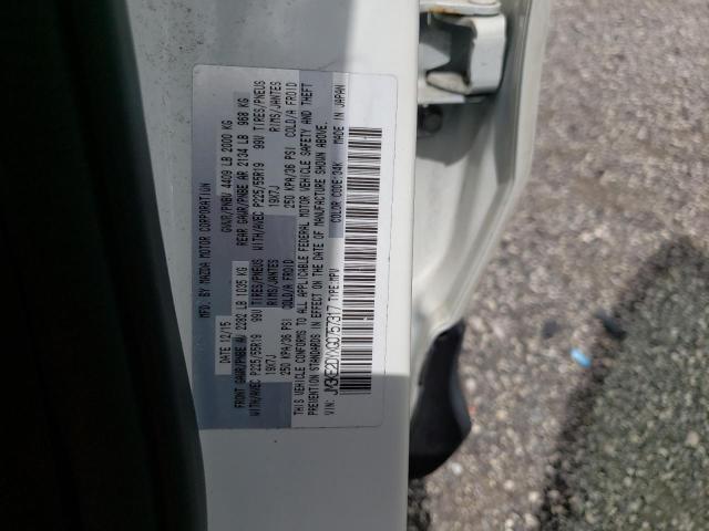 Photo 10 from auction – 2016 MAZDA CX-5 GT with VIN JM3KE2DYXG0757317
