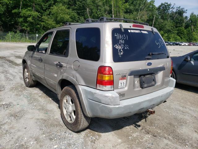 Photo 3 from auction – 2001 FORD ESCAPE XLT with VIN 1FMCU04141KB27260