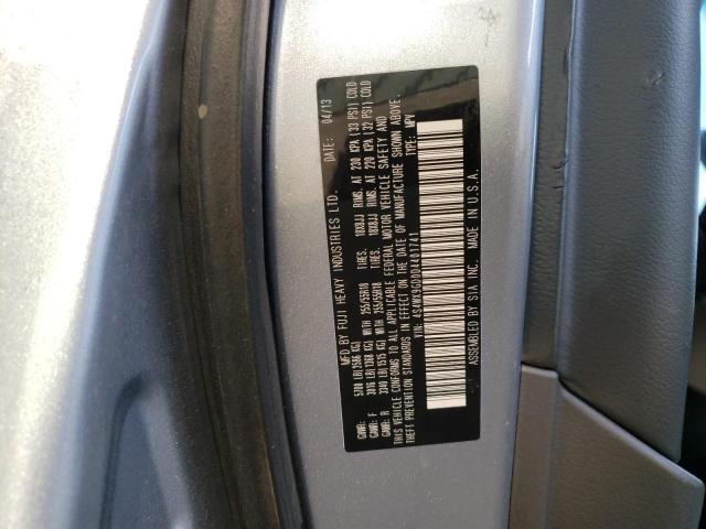 Photo 10 from auction – 2013 SUBARU TRIBECA LI with VIN 4S4WX9GD0D4401741