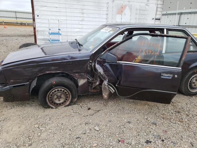 Photo 9 from auction – 1986 CHEVROLET CAVALIER with VIN 1G1JC27P3GJ251229