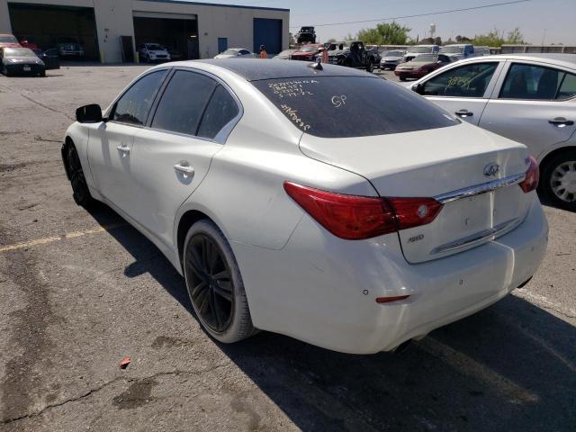 Photo 3 from auction – 2014 INFINITI Q50 BASE with VIN JN1BV7AR1EM692742