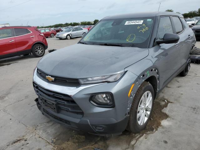 Photo 2 from auction – 2021 CHEVROLET TRAILBLAZE with VIN KL79MMS27MB175886