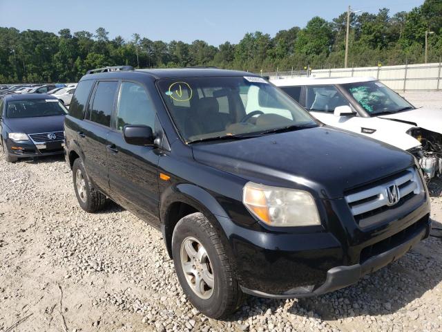 HONDA PILOT EXL 2007 with VIN 2HKYF18517H526366 - Photo from auction