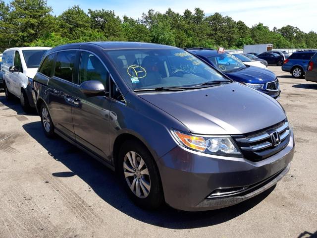 HONDA ODYSSEY EX 2016 with VIN 5FNRL5H62GB016717 - Photo from auction