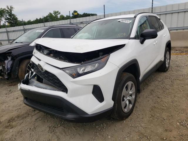 Photo 2 from auction – 2021 TOYOTA RAV4 LE with VIN 2T3H1RFVXMC099551