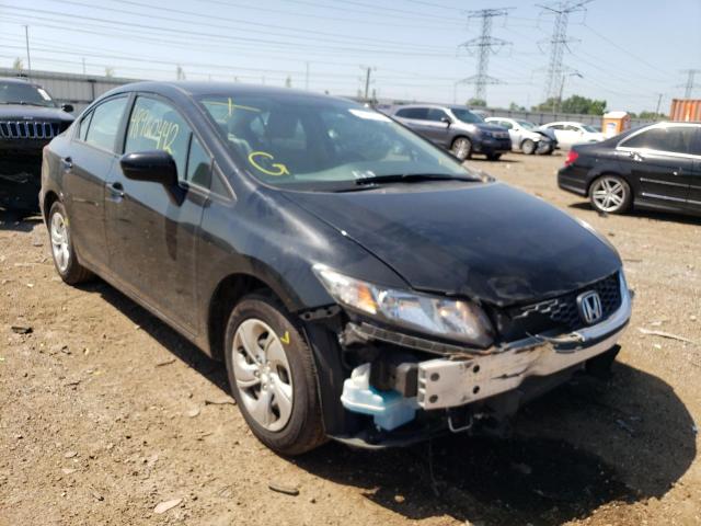 HONDA CIVIC LX 2014 with VIN 19XFB2F51EE023434 - Photo from auction