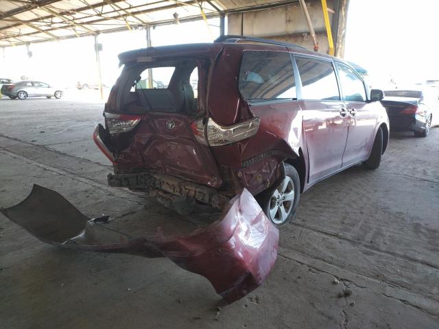 Photo 4 from auction – 2014 TOYOTA SIENNA LE with VIN 5TDKK3DC9ES458925