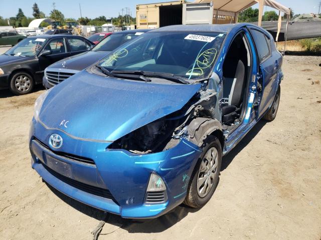 Photo 2 from auction – 2013 TOYOTA PRIUS C with VIN JTDKDTB30D1049673