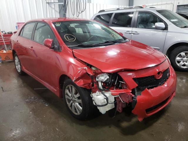 TOYOTA COROLLA BA 2010 with VIN 2T1BU4EE9AC388409 - Photo from auction