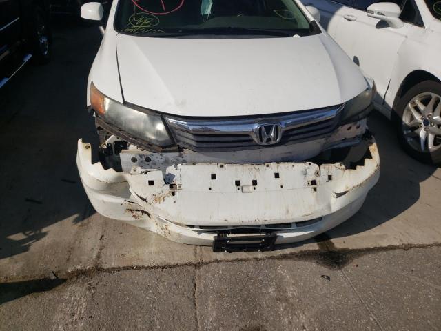 Photo 9 from auction – 2012 HONDA CIVIC LX with VIN 19XFB2F5XCE049821