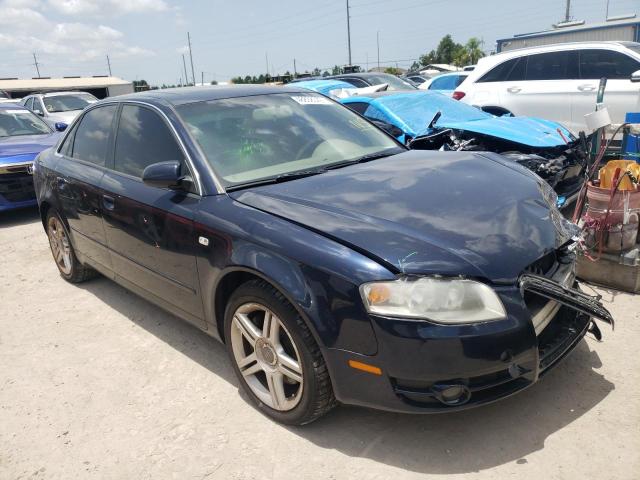 AUDI A4 2.0T QU 2007 with VIN WAUDF78E77A185934 - Photo from auction