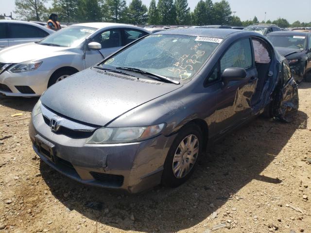 Photo 2 from auction – 2010 HONDA CIVIC VP with VIN 19XFA1F36AE039425