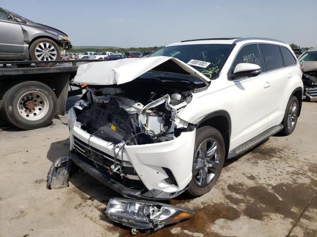 Photo 2 from auction – 2019 TOYOTA HIGHLANDER with VIN 5TDDZRFH9KS955775