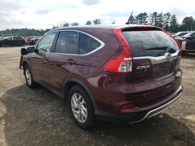 Photo 3 from auction – 2016 HONDA CR-V EX with VIN 2HKRM4H54GH651986