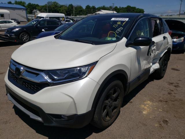 Photo 2 from auction – 2017 HONDA CR-V EX with VIN 2HKRW2H57HH643364