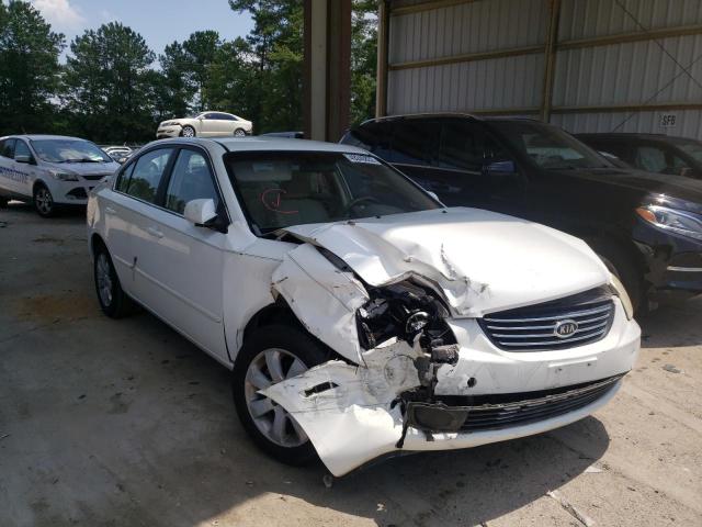 KIA OPTIMA LX 2007 with VIN KNAGE124375156890 - Photo from auction