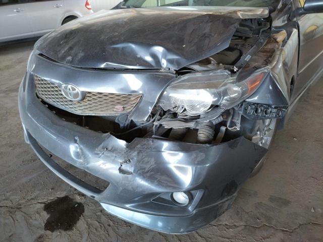 Photo 9 from auction – 2009 TOYOTA COROLLA BA with VIN 1NXBU40E99Z086829
