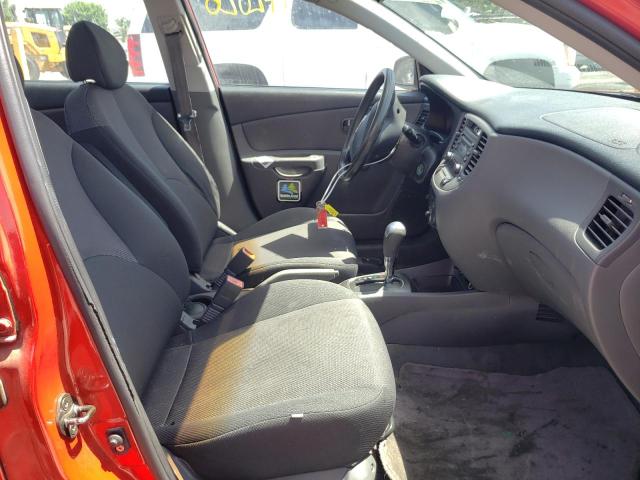 Photo 5 from auction – 2007 KIA RIO BASE with VIN KNADE123476187666