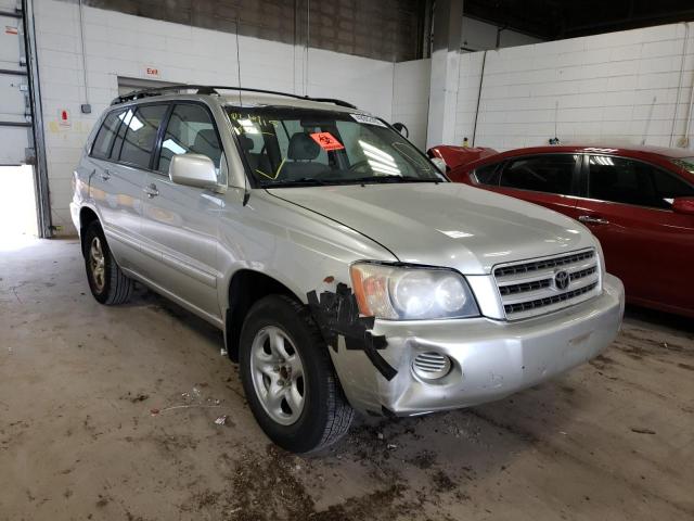 TOYOTA HIGHLANDER 2002 with VIN JTEHF21A820049515 - Photo from auction