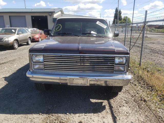 Photo 9 from auction – 1984 CHEVROLET C20 with VIN 2GCGC24M2E1154459