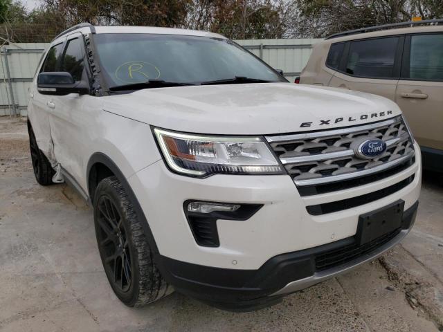 FORD EXPLORER X 2018 with VIN 1FM5K7D89JGB07643 - Photo from auction
