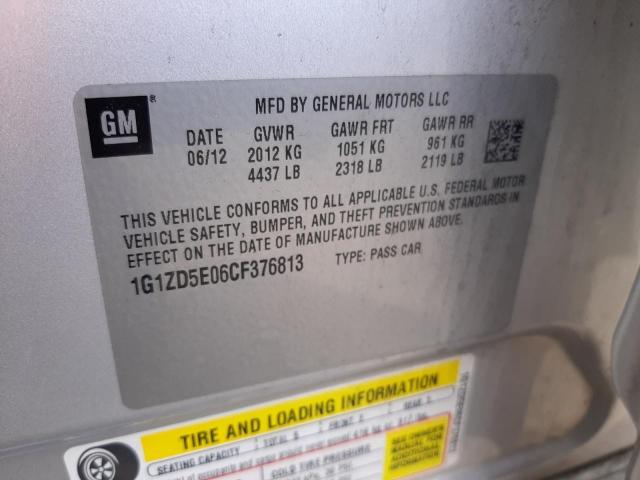 Photo 10 from auction – 2012 CHEVROLET MALIBU 2LT with VIN 1G1ZD5E06CF376813
