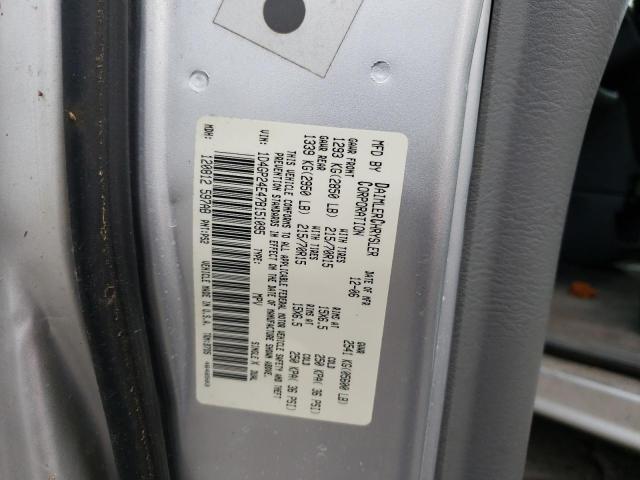 Foto 10 de la subasta – 2007 DODGE GRAND CARA con VIN 1D4GP24E47B151095