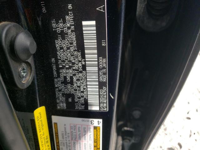 Photo 10 from auction – 2011 TOYOTA 4RUNNER SR with VIN JTEBU5JR7B5075268