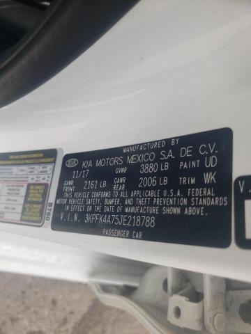 Photo 10 from auction – 2018 KIA FORTE LX with VIN 3KPFK4A75JE218788