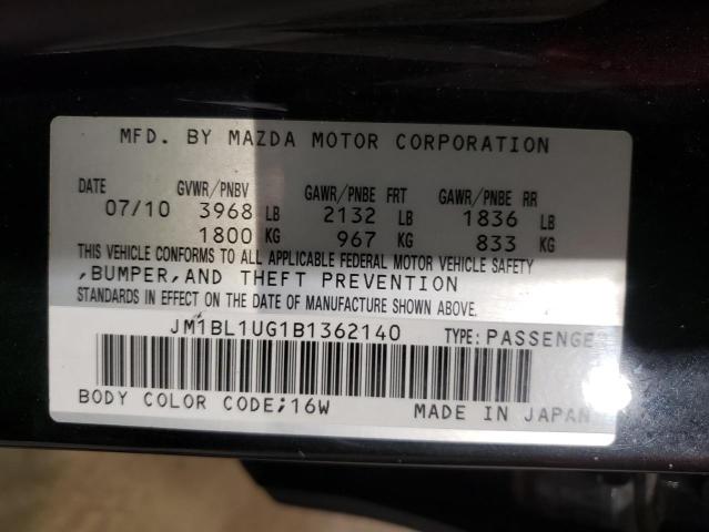صورة رقم 10 من المزاد - 2011 MAZDA 3 I مع VIN JM1BL1UG1B1362140