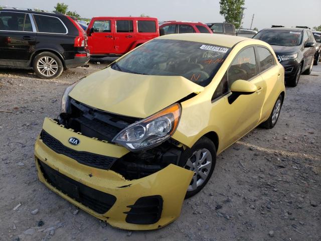 Photo 2 from auction – 2016 KIA RIO LX with VIN KNADM5A33G6549756