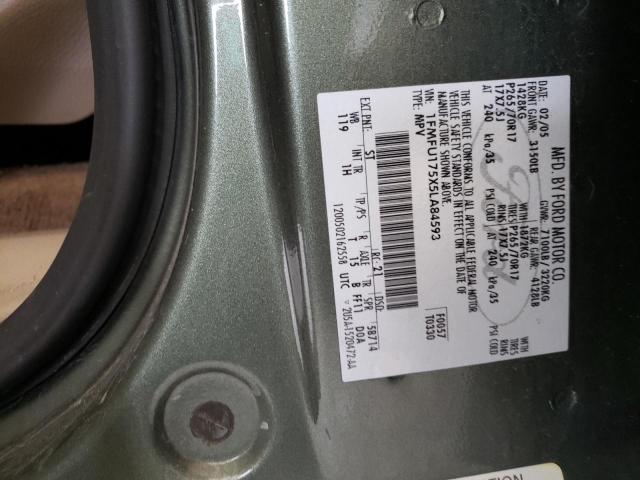 Photo 10 from auction – 2005 FORD EXPEDITION with VIN 1FMFU175X5LA84593