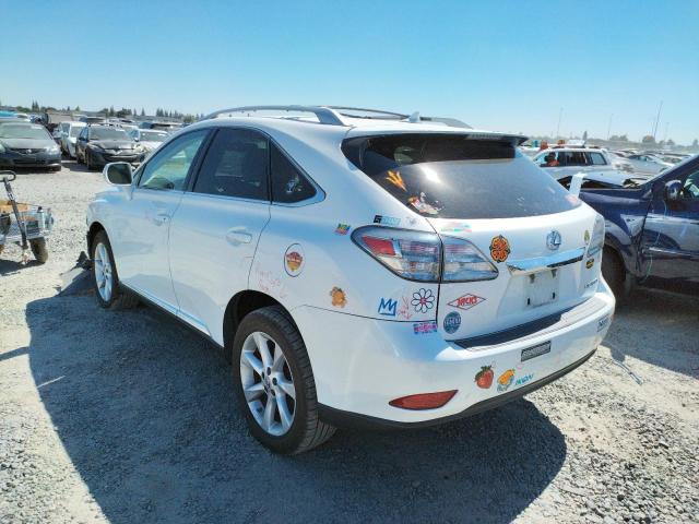 Photo 3 from auction – 2012 LEXUS RX 350 with VIN 2T2ZK1BAXCC067062