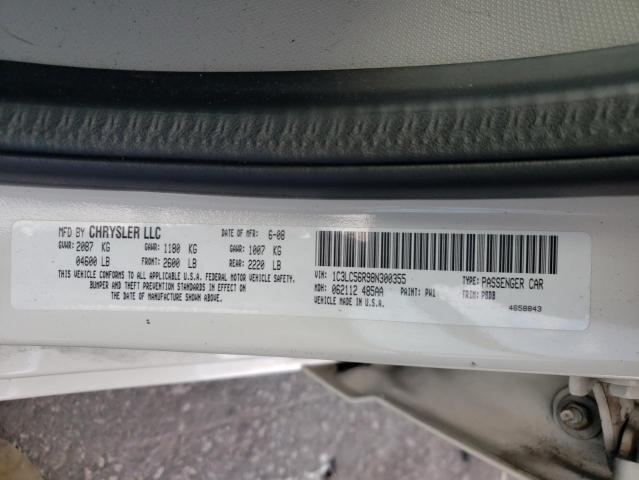 Photo 10 from auction – 2008 CHRYSLER SEBRING TO with VIN 1C3LC56R98N300355